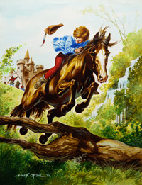 The Feather Cap Getaway (Original) (Signed)