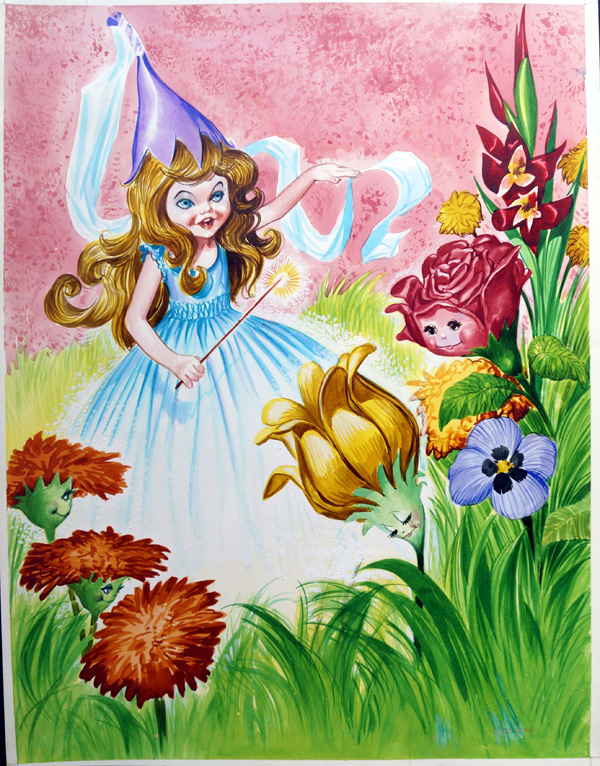 Fairy Princess (Original) by Jose Ortiz Art at The Illustration Art Gallery