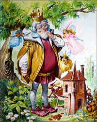 Old King Cole (Original) (Signed)
