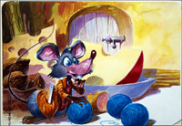 What's He Making In There? (Original) (Signed)