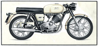 Panini Sticker Album - Moto Guzzi (Original)