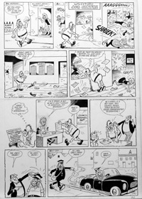 Beastenders - Traffic Warden (TWO pages) (Originals)