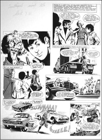 Catweazle - Interpol (TWO pages) (Originals)