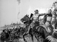 King Henry III and Simon de Montfort (Original)