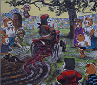 Ploughing His Own Field (Original)