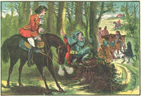 Dick Turpin and the Blue Dwarf Prevent a Cruel Crime (Print)