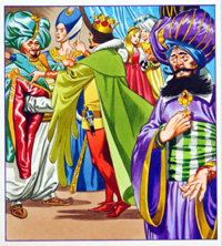 Princess Marigold At Court (Original)