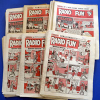 Radio Fun 52 issues 1957 Issues 952 to 1003 Radio Fun 52 issues 1957 Issues 952 to 1003