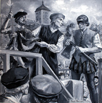 The Death of Bishop John Fisher (Original) (Signed)