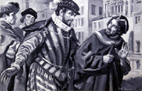 Samuel Taylor Coleridge and Edmund Kean (Original) (Signed)