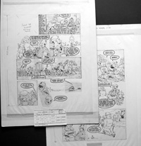 Benny Hill - Aunt Hortense (TWO pages) (Originals)