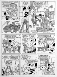 Alias the Jester: Fitness First (Original) (Signed)