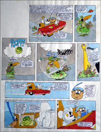 Danger Mouse - Good Knight (TWO pages) (Originals)