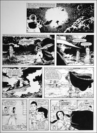 Galaxy Rangers: The Scarecrow (TWO pages) (Originals) (Signed)