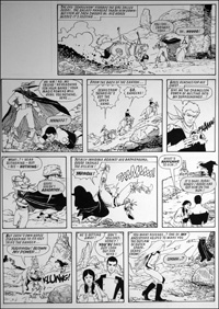 Galaxy Rangers: Your Crazy Goose (TWO pages) (Originals) (Signed)