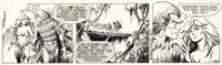 Axa daily strip 1057 - The Future in the Sky (Original) (Signed)