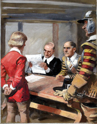 Thriller Picture Library cover #38  'The Children of the New Forest' (Original)