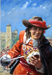 Thriller Picture Library cover #41  'The Man Who Stole the Crown Jewels' (Original)