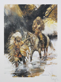 Led Across the Lake (Limited Edition Print) (Signed)