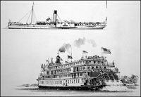 Mississippi Paddle Steamer (Original)