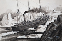 To The North Pole! (Original) (Signed)