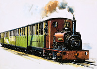A Hunslet 0-4-0 saddle tank called Dolbadarn (Original)