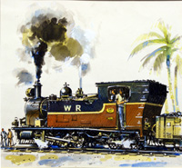 Tank Engine on Bengali Railway (Original)