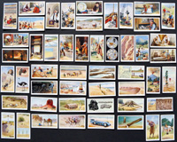 Complete Set of 50 'The Story Of Sand' Ogden's Cigarette Cards (1934)