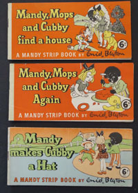 Set of 3 Mandy Comic Strip Children's Books (1952) Set of 3 Mandy Comic Strip Children's Books (1952)