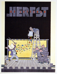 Las Letras En El Otono (Print)