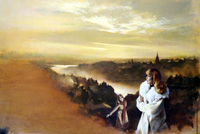 Daughters and Mothers book cover artwork (Original) (Signed)