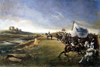 Flowers of Chivalry book cover art (Original) (Signed)