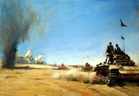 The Triumph original book cover art (Original) (Signed)