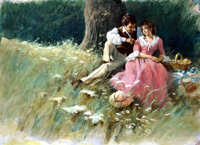 The Glory and the Gold illustration (Original) (Signed)