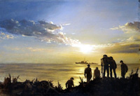 Homecoming book cover art (Original) (Signed)