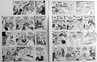 Scooby Doo: Headless Horseman (TWO pages) (Originals)