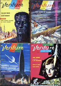 Venture Science Fiction Vol. 2, #1 - #4 (Complete, 4 issues) Venture Science Fiction Vol. 2, #1 - #4 (Complete, 4 issues)