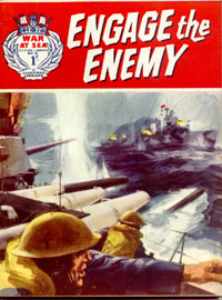 War at Sea Picture Library #5 - Apr 1962