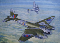 Aeroplanes - Mosquitoes (Original) (Signed)