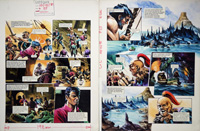 Talk to the Rats! From 'The Tharvs' (TWO pages) (Originals)