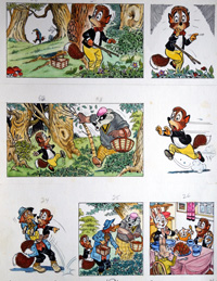 Goody Fox Meets Badger (Original)