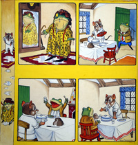 The Wind In The Willows: A Soggy Toad (Original) (Signed)