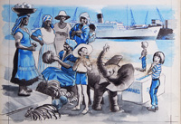 Hannibal's Banana art by John Worsley