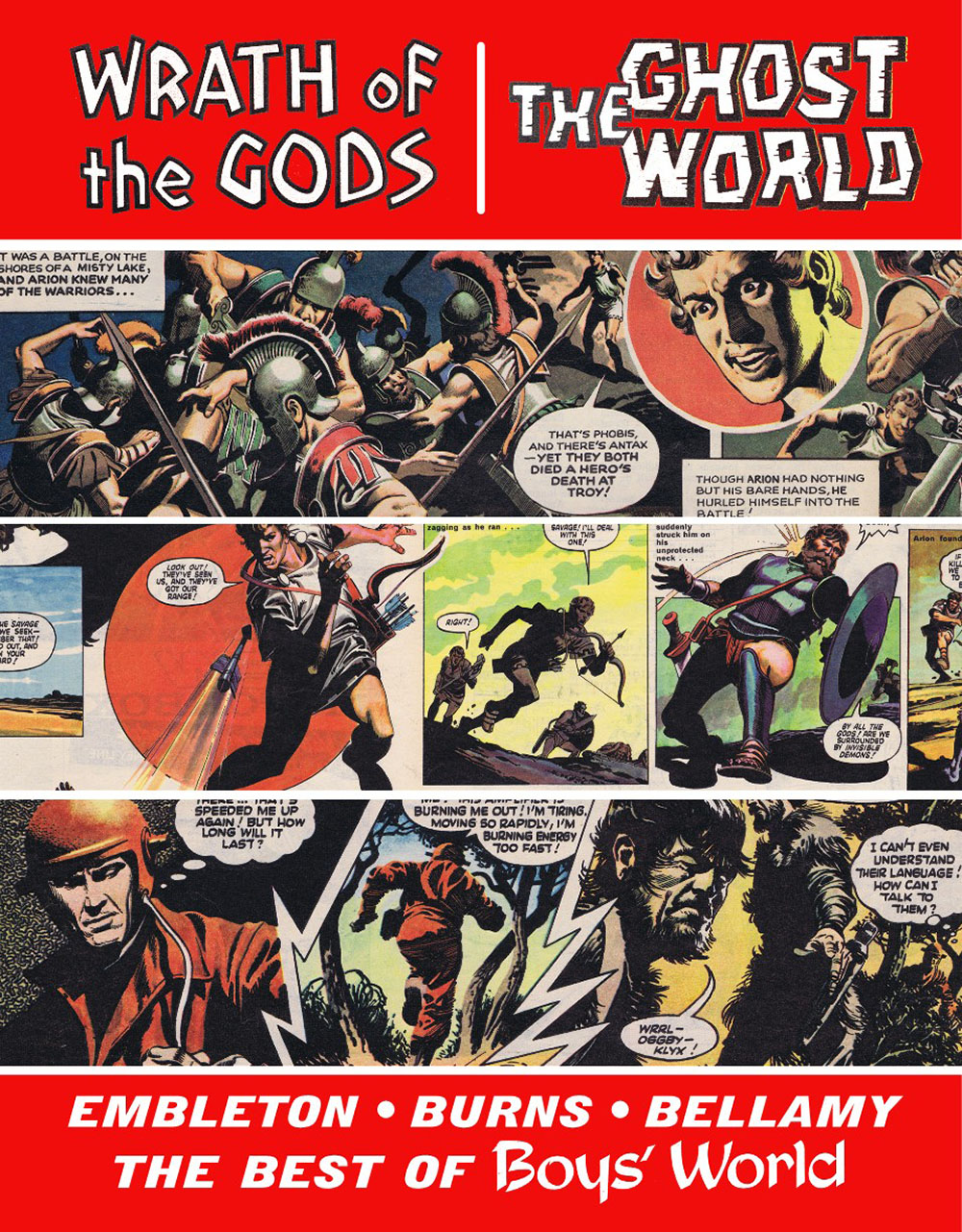 Complete Wrath of the Gods (Embleton) & Ghost World (Bellamy) art by Upcoming Books at The Illustration Art Gallery
